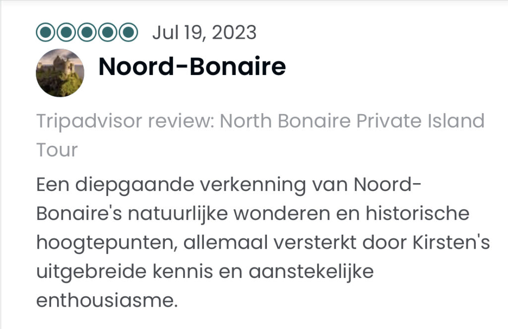 Review Bonaire